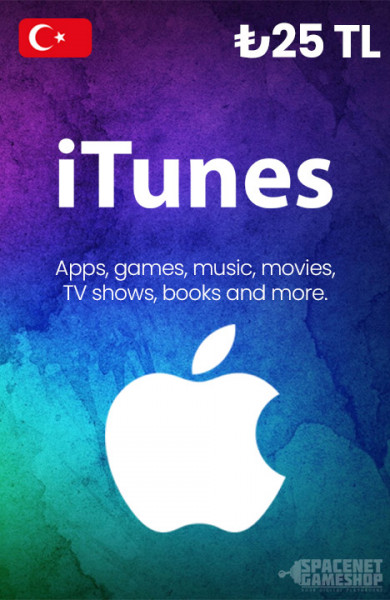 iTunes Gift Card ₺25 TL [TR]